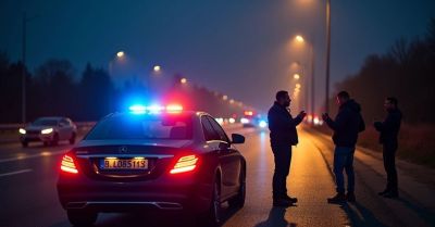 Mężczyzna z ponad 2 promilami i bez uprawnień zatrzymany na DK 91