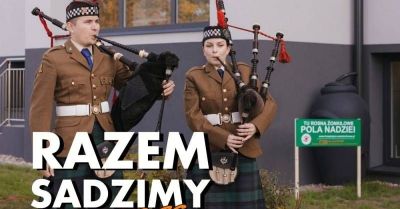 Akcję „Pola Nadziei” zainaugurowano sadzeniem żonkili